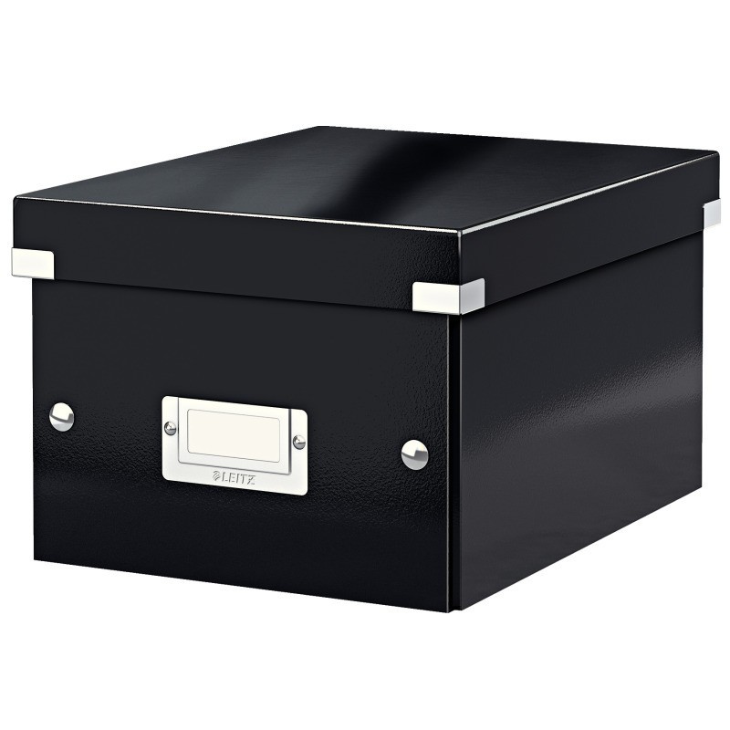 Caixa de Arrumação Leitz WOW Click & Store 6043-00-95 A5 Preto