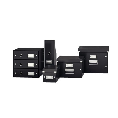 Caixa de Arrumação Leitz WOW Click & Store 6043-00-95 A5 Preto