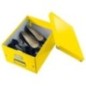 Caixa de Arrumação Leitz WOW Click & Store 6044-00-16 A4 Amarelo