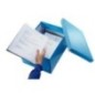 Caixa de Arrumação Leitz WOW Click & Store 6044-00-36 A4 Azul