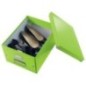 Caixa de Arrumação Leitz WOW Click & Store 6044-00-54 A4 Verde