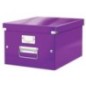 Caixa de Arrumação Leitz WOW Click & Store 6044-00-62 A4 Violeta