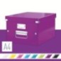 Caixa de Arrumação Leitz WOW Click & Store 6044-00-62 A4 Violeta