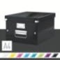 Caixa de Arrumação Leitz WOW Click & Store 6044-00-95 A4 Preto