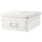 Caixa de Arrumação Leitz WOW Click & Store 6045-00-01 A3 Branco