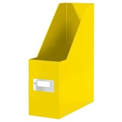 Porta Revistas Leitz WOW Click & Store 6047-00-16 A4 PP Amarelo