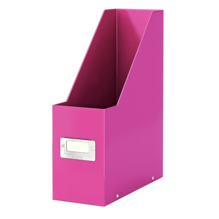 Porta Revistas Leitz WOW Click & Store 6047-00-23 A4 PP Rosa