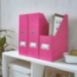 Porta Revistas Leitz WOW Click & Store 6047-00-23 A4 PP Rosa