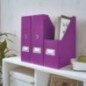 Porta Revistas Leitz WOW Click & Store 6047-00-62 A4 PP Violeta