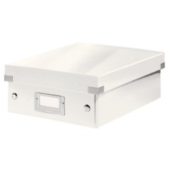 Caixa de Arrumação Leitz WOW Click & Store 6057-00-01 Branco