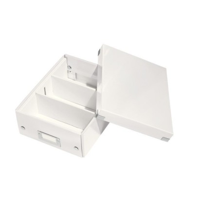 Caixa de Arrumação Leitz WOW Click & Store 6057-00-01 Branco