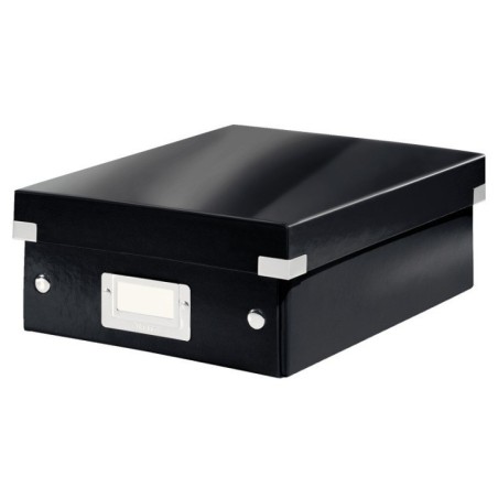 Caixa de Arrumação Leitz WOW Click & Store 6057-00-95 Preto
