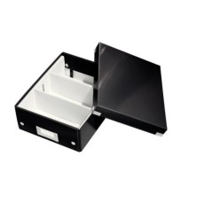 Caixa de Arrumação Leitz WOW Click & Store 6057-00-95 Preto