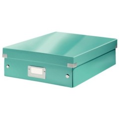 Caixa de Arrumação Leitz WOW Click & Store 6058-00-51 Turquesa