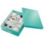 Caixa de Arrumação Leitz WOW Click & Store 6058-00-51 Turquesa