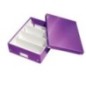 Caixa de Arrumação Leitz WOW Click & Store 6058-00-62 Violeta