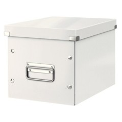 Caixa de Arrumação Leitz WOW Click & Store 6109-00-01 Cube Branco