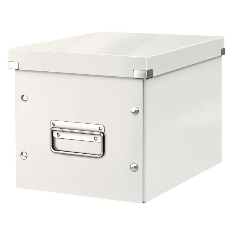 Caixa de Arrumação Leitz WOW Click & Store 6109-00-01 Cube Branco