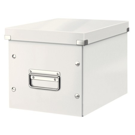 Caixa de Arrumação Leitz WOW Click & Store 6109-00-01 Cube Branco