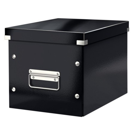 Caixa de Arrumação Leitz WOW Click & Store 6109-00-95 Cube Preto