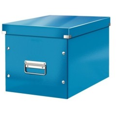 Caixa de Arrumação Leitz WOW Click & Store 6108-00-36 Cube Azul