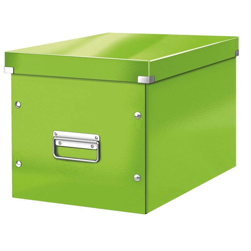 Caixa de Arrumação Leitz WOW Click & Store 6108-00-54 Cube Verde