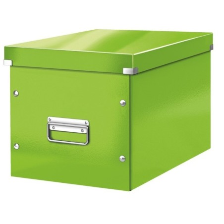 Caixa de Arrumação Leitz WOW Click & Store 6108-00-54 Cube Verde