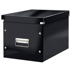 Caixa de Arrumação Leitz WOW Click & Store 6108-00-95 Cube Preto