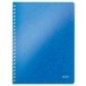 Caderno de Espiral Leitz WOW 4637-01-36 A4 80F 80g Pautado Azul Caderno de Espiral Leitz WOW 4637-01-36 A4 80F 80g Pautado Azul