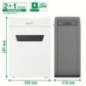 Destruidora de Papel Leitz 8095-00-00 IQ Protect Premium 6M EU P5