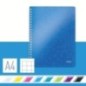 Caderno de Espiral Leitz WOW 4638-01-36 A4 80F 80g Quadriculado Azul Caderno de Espiral Leitz WOW 4638-01-36 A4 80F 80g Quadriculado Azul