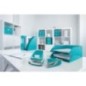 Caderno de Espiral Leitz WOW 4638-01-51 A4 80F 80g Quadriculado Turquesa Caderno de Espiral Leitz WOW 4638-01-51 A4 80F 80g Quadriculado Turquesa