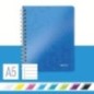 Caderno de Espiral Leitz WOW 4639-01-36 A5 80F 80g Pautado Azul Caderno de Espiral Leitz WOW 4639-01-36 A5 80F 80g Pautado Azul