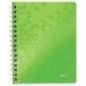 Caderno de Espiral Leitz WOW 4639-01-54 A5 80F 80g Pautado Verde Caderno de Espiral Leitz WOW 4639-01-54 A5 80F 80g Pautado Verde