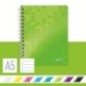 Caderno de Espiral Leitz WOW 4639-01-54 A5 80F 80g Pautado Verde Caderno de Espiral Leitz WOW 4639-01-54 A5 80F 80g Pautado Verde