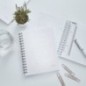 Caderno de Espiral Leitz WOW 4641-01-01 A5 80F 80g Quadriculado Branco Caderno de Espiral Leitz WOW 4641-01-01 A5 80F 80g Quadriculado Branco