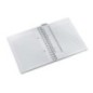 Caderno de Espiral Leitz WOW 4641-01-01 A5 80F 80g Quadriculado Branco Caderno de Espiral Leitz WOW 4641-01-01 A5 80F 80g Quadriculado Branco