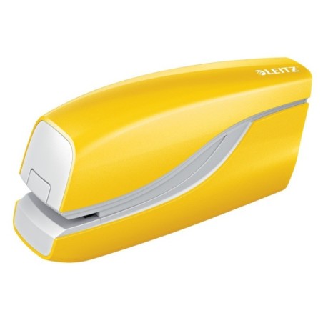 Agrafador Leitz 5566-10-16 WOW NeXXt Electric Amarelo Limão