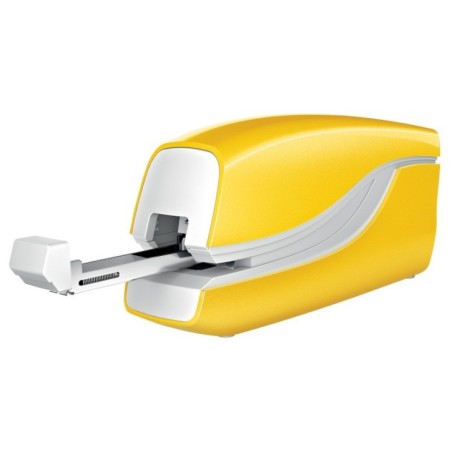 Agrafador Leitz 5566-10-16 WOW NeXXt Electric Amarelo Limão