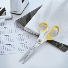 Tesoura Leitz WOW Titanium 5319-21-16 205mm Amarelo Limão