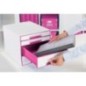 Bloco de 4 Gavetas Leitz WOW Cube 5213-20-23 A4+ Branco/Rosa Bloco de 4 Gavetas Leitz WOW Cube 5213-20-23 A4+ Branco/Rosa