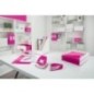 Bloco de 4 Gavetas Leitz WOW Cube 5213-20-23 A4+ Branco/Rosa Bloco de 4 Gavetas Leitz WOW Cube 5213-20-23 A4+ Branco/Rosa