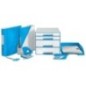 Bloco de 4 Gavetas Leitz WOW Cube 5213-20-36 A4+ Branco/Azul Bloco de 4 Gavetas Leitz WOW Cube 5213-20-36 A4+ Branco/Azul