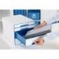 Bloco de 4 Gavetas Leitz WOW Cube 5213-20-36 A4+ Branco/Azul Bloco de 4 Gavetas Leitz WOW Cube 5213-20-36 A4+ Branco/Azul