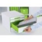 Bloco de 4 Gavetas Leitz WOW Cube 5213-20-54 A4+ Branco/Verde Bloco de 4 Gavetas Leitz WOW Cube 5213-20-54 A4+ Branco/Verde