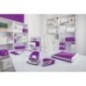 Bloco de 4 Gavetas Leitz WOW Cube 5213-20-62 A4+ Branco/Violeta Bloco de 4 Gavetas Leitz WOW Cube 5213-20-62 A4+ Branco/Violeta