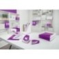 Bloco de 4 Gavetas Leitz WOW Cube 5213-20-62 A4+ Branco/Violeta Bloco de 4 Gavetas Leitz WOW Cube 5213-20-62 A4+ Branco/Violeta