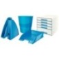 Bloco de 5 Gavetas Leitz WOW Cube 5214-20-36 A4+ Branco/Azul