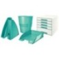 Bloco de 5 Gavetas Leitz WOW Cube 5214-20-51 A4+ Branco/Turquesa