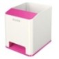 Copo Porta-Lápis Leitz WOW Sound 5363-10-23 Branco/Rosa Copo Porta-Lápis Leitz WOW Sound 5363-10-23 Branco/Rosa